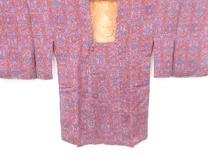 未使用品　花更紗模様道行コート